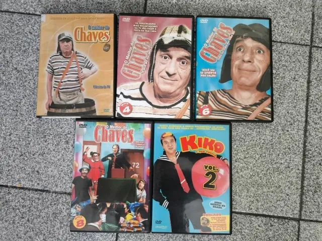 O Melhor de Chaves 4 Dvd's