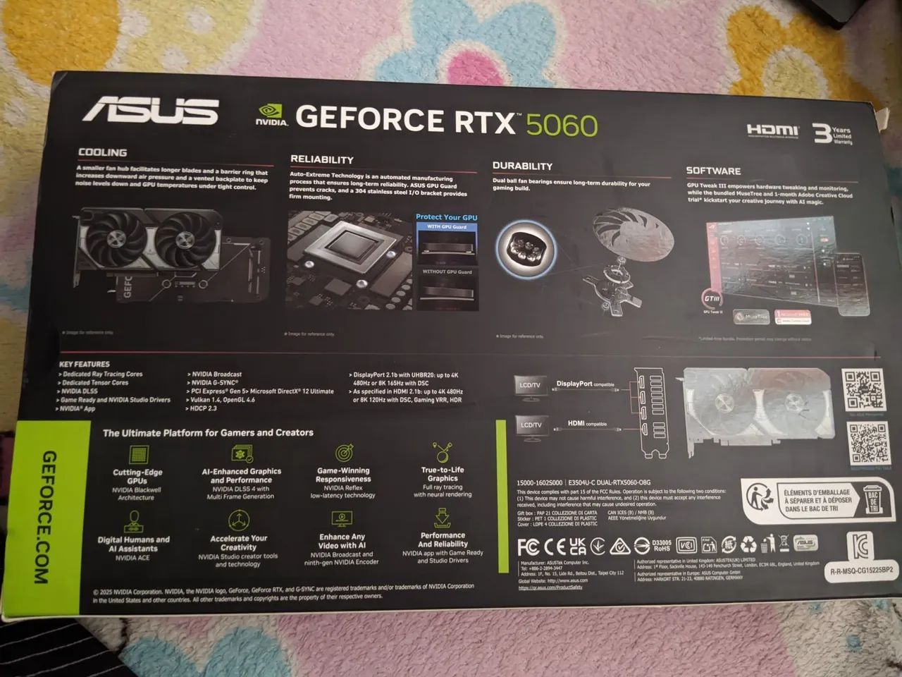 RTX 5060 8GB ASUS - Foto 2
