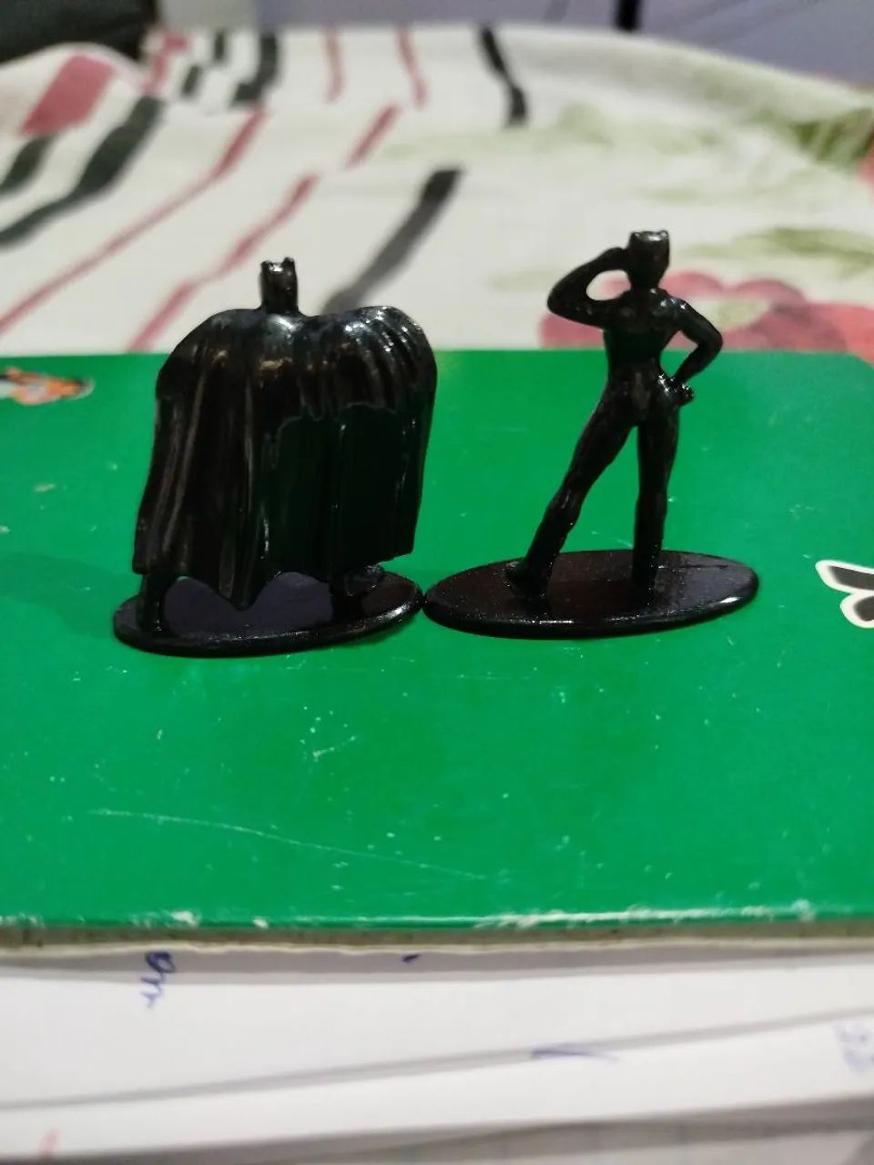 Miniaturas - Nanometalfigs Batman e Mulher Gato  - Foto 4