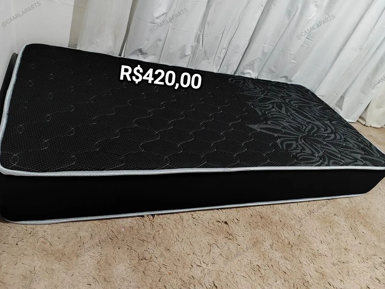 Colchão Solteiro Espuma  D23 e eps (NOVO) - Foto 3
