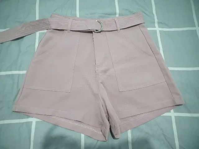 Shorts social rosê P