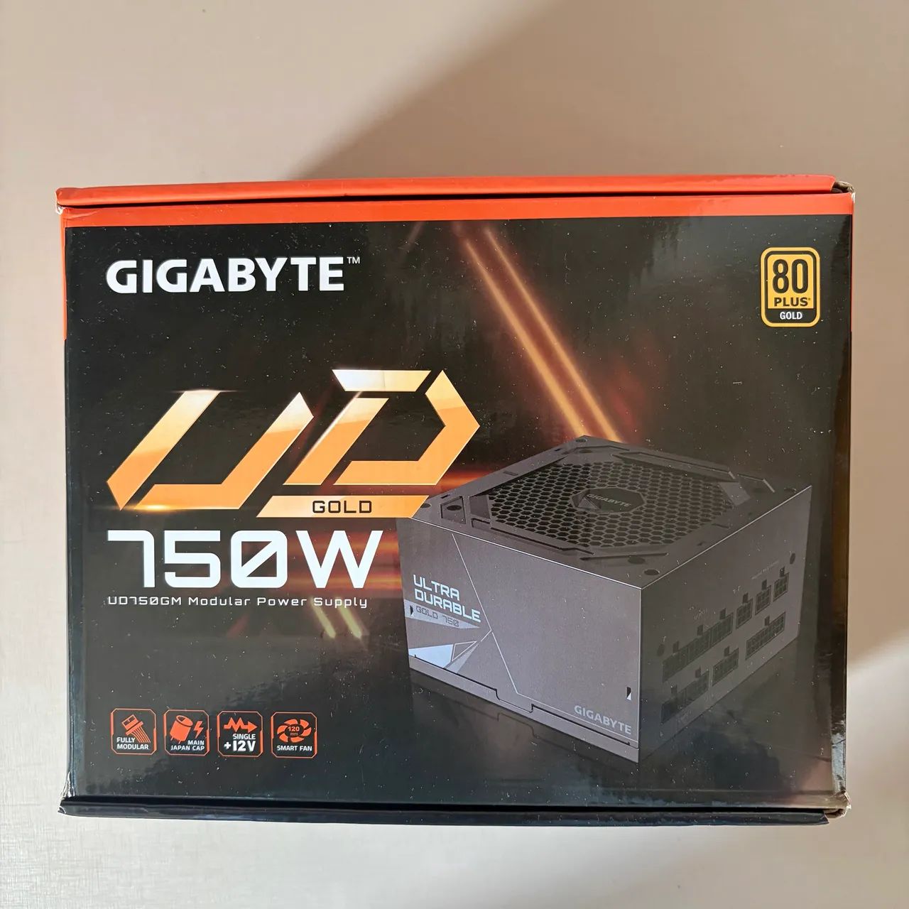 Fonte Gigabyte 750w Modular 80 Plus Gold