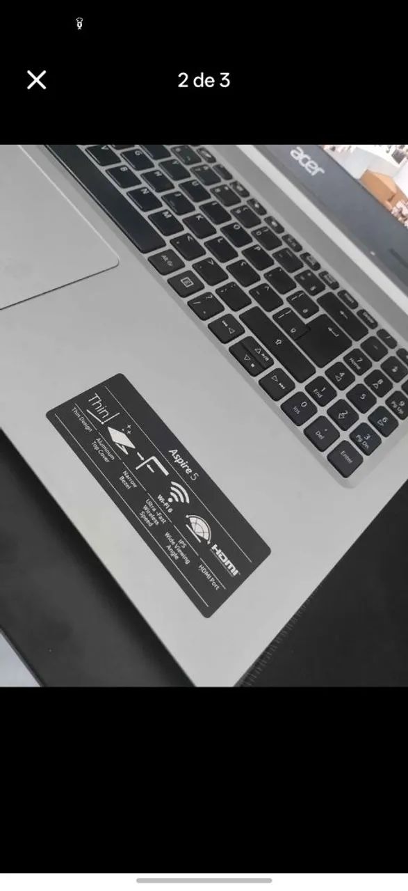 Notebook Acer Aspire 5 - 8GB RAM | Conservado | Nota Fiscal - Foto 2