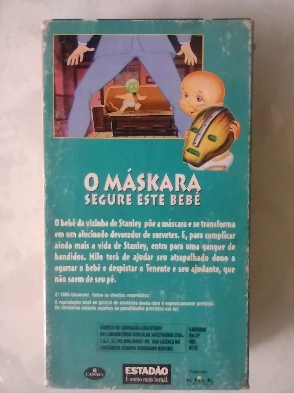 VHS, FITA ORIGINAL O MASKARA BEBÊ  - Foto 2