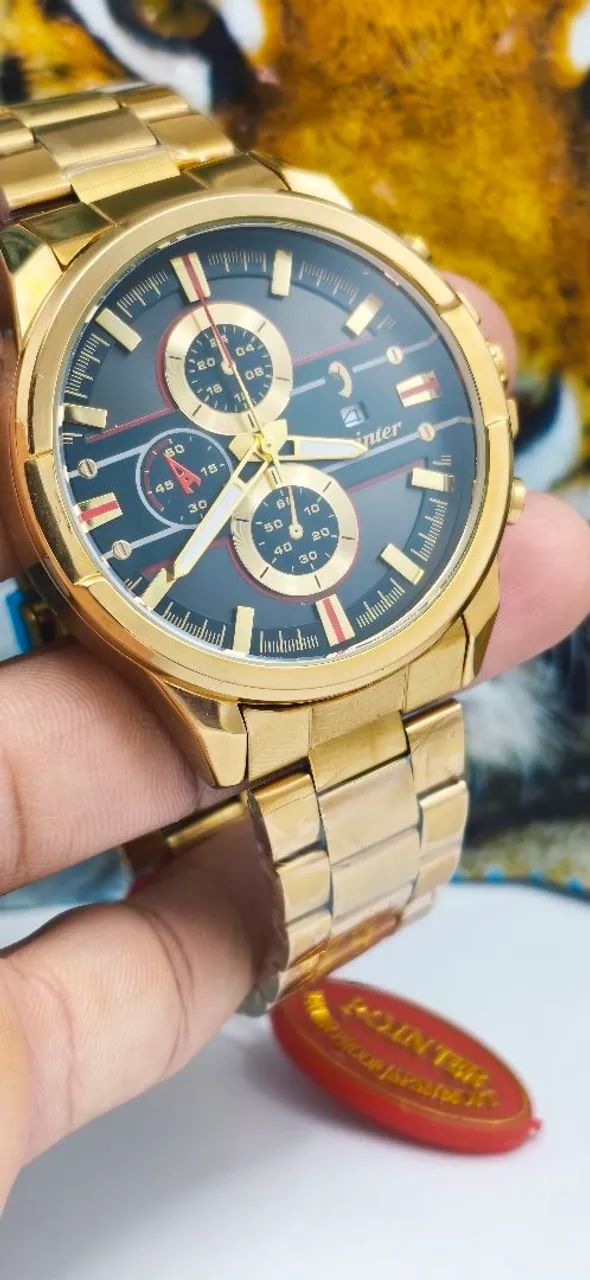 Relógio masculino novo com data luxo - Foto 2