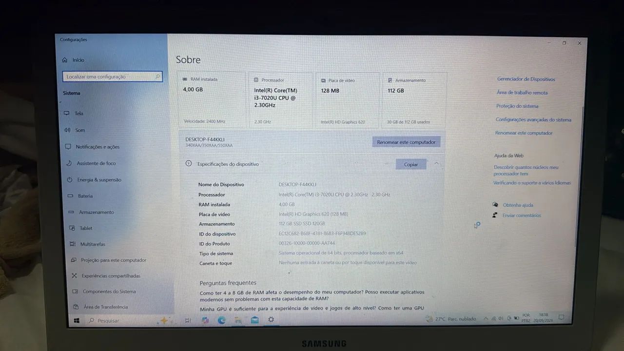 Notebook para estudo + pacote office - Foto 2
