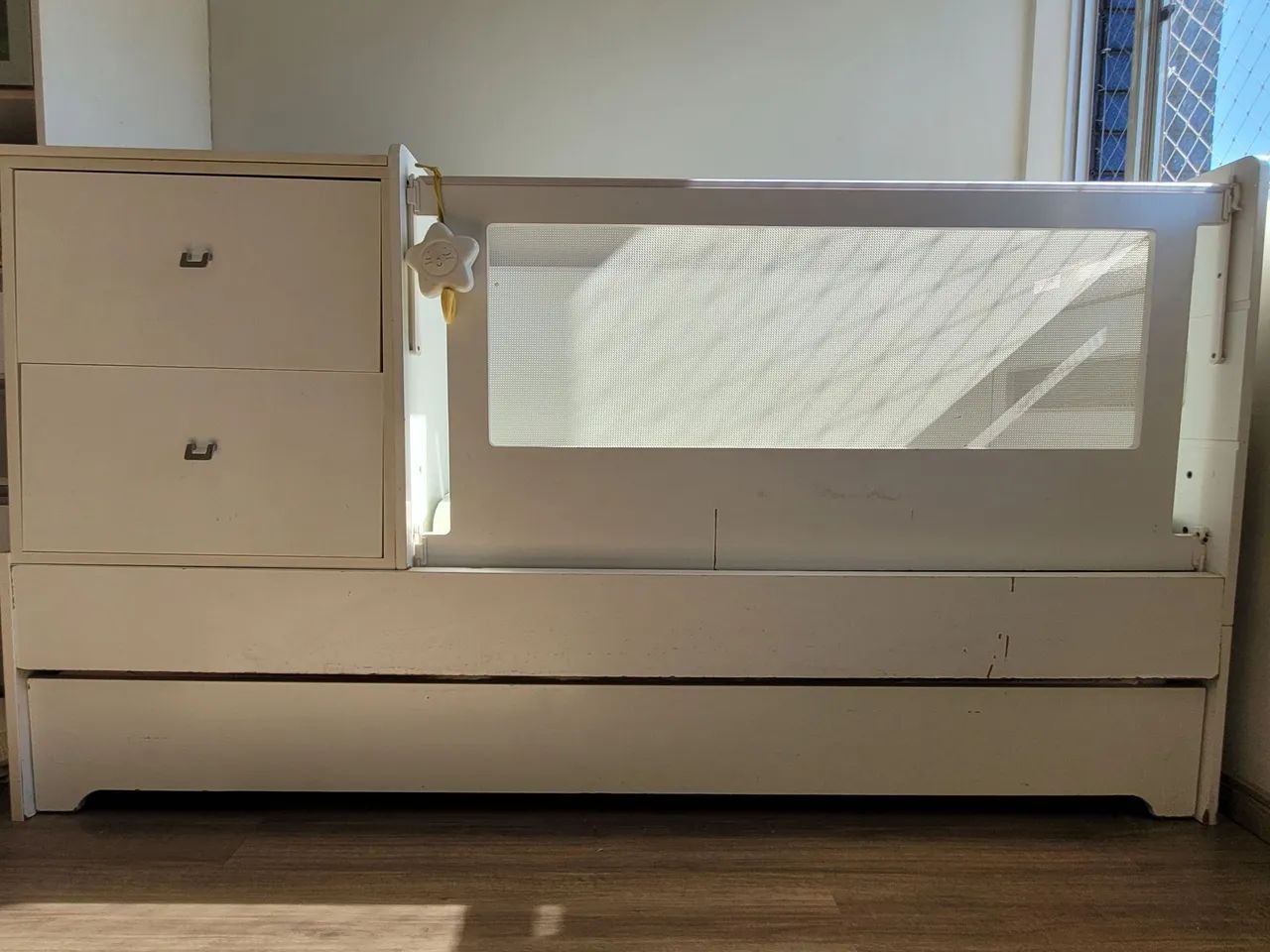 Berço multifuncional Divicar com cama auxiliar  - Foto 2