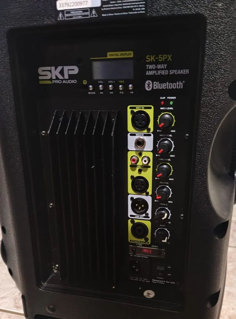 Caixa ativa SKP 15 polegadas! Já com bluetooth! - Foto 3