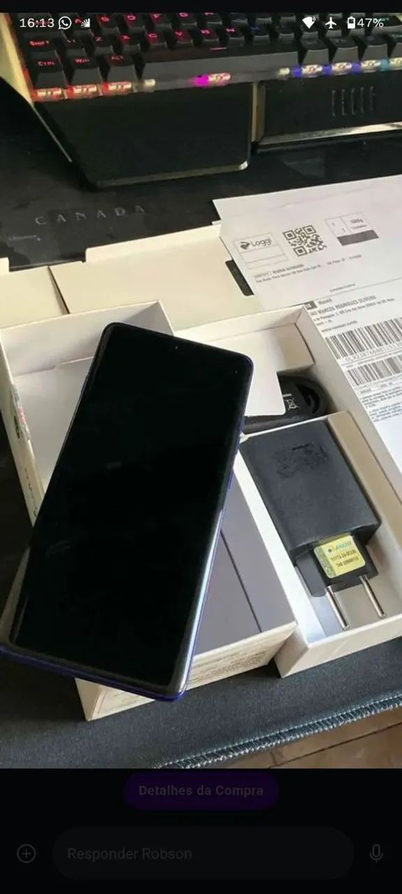 Moto Edge 60 pro novo na caixa