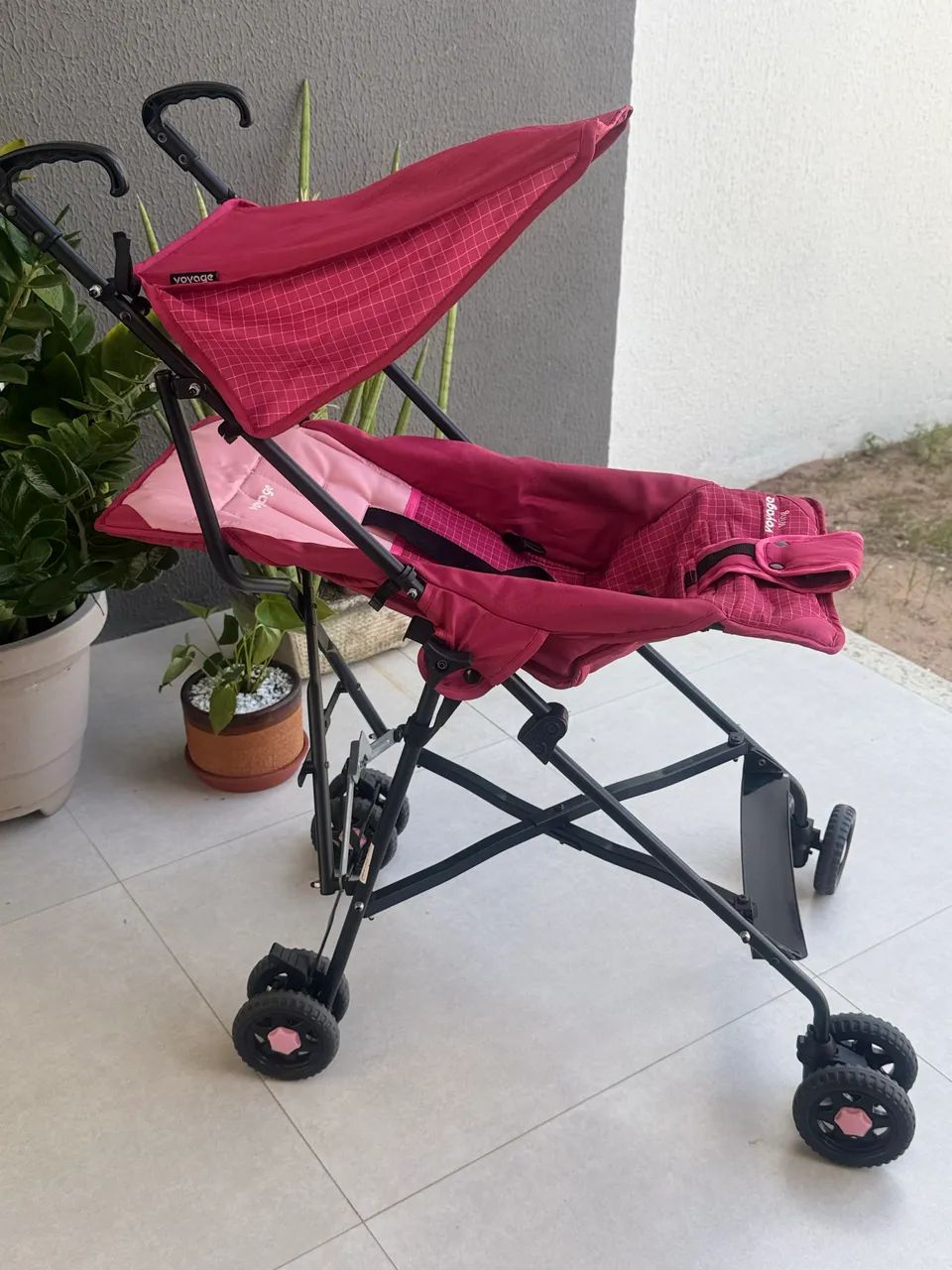 Carrinho de bebê guarda chuva reclinável  - Foto 5