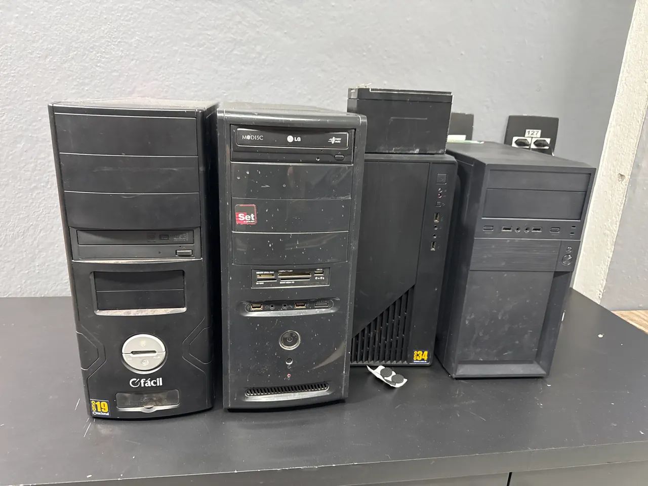 Computadores peças 