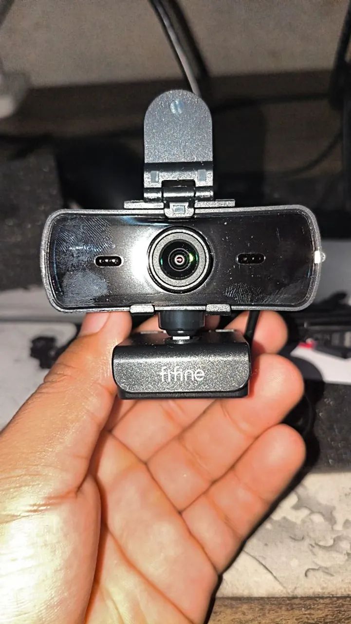 Camera Webcam Fifine K420 Full HD 1080p Microfone Embutido USB - Foto 3
