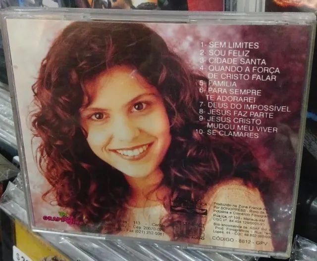 CD ALINE BARROS SEM LIMITES- 100 RARO  - Foto 2