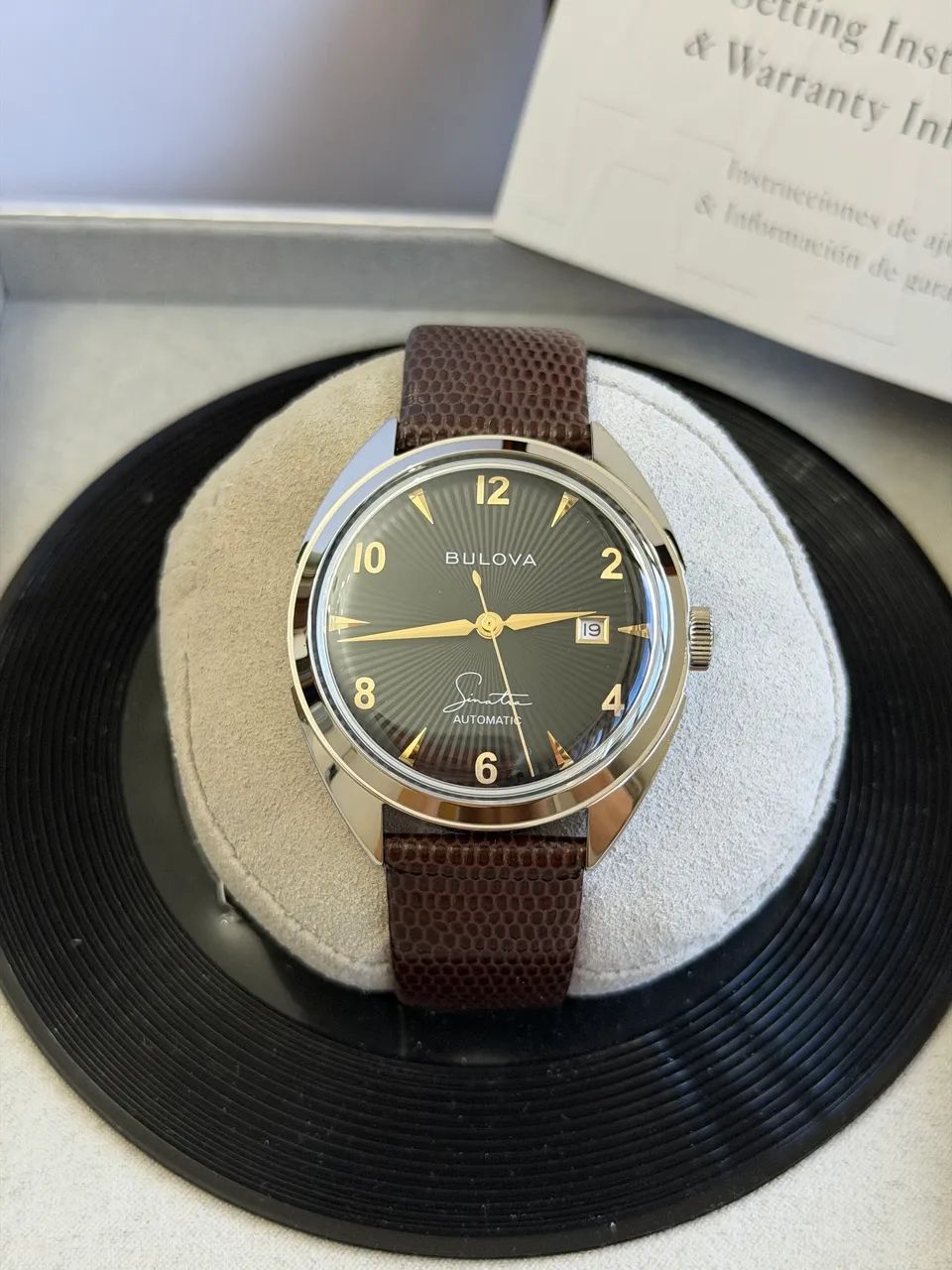 Relógio Bulova Sinatra Automático original novo  - Foto 4