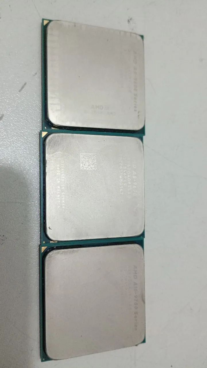 Processador AM4 A10 9700 e A8 9600