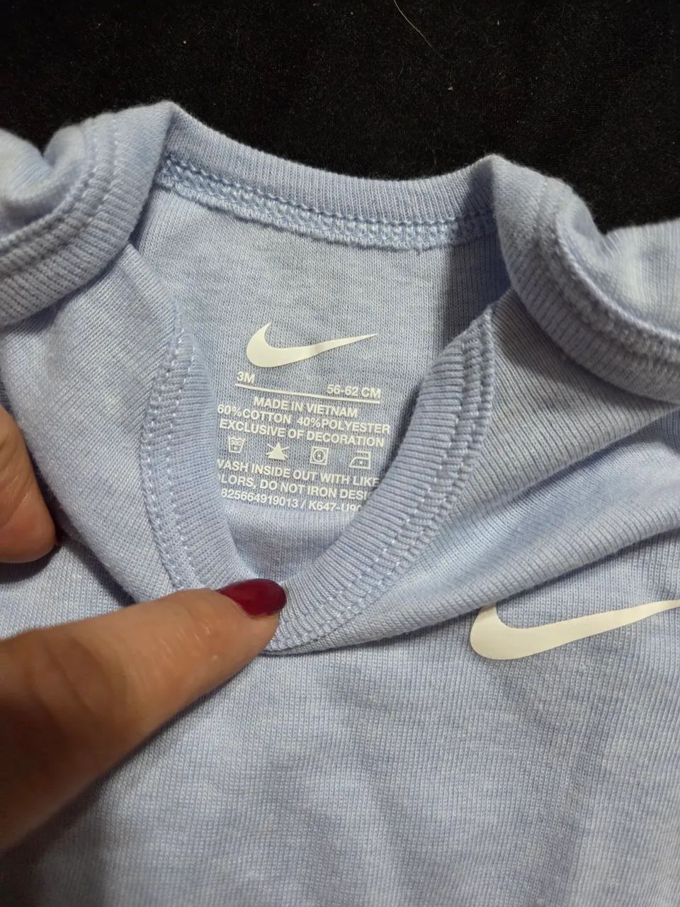 Kit 3 bodies Nike 3 meses - Foto 2