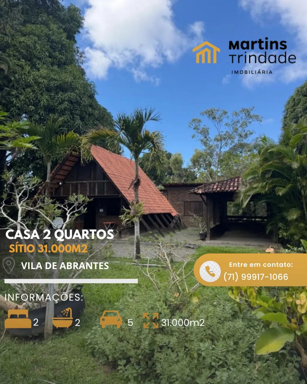 Sítio 31.000m Cajazeiras de Abrantes