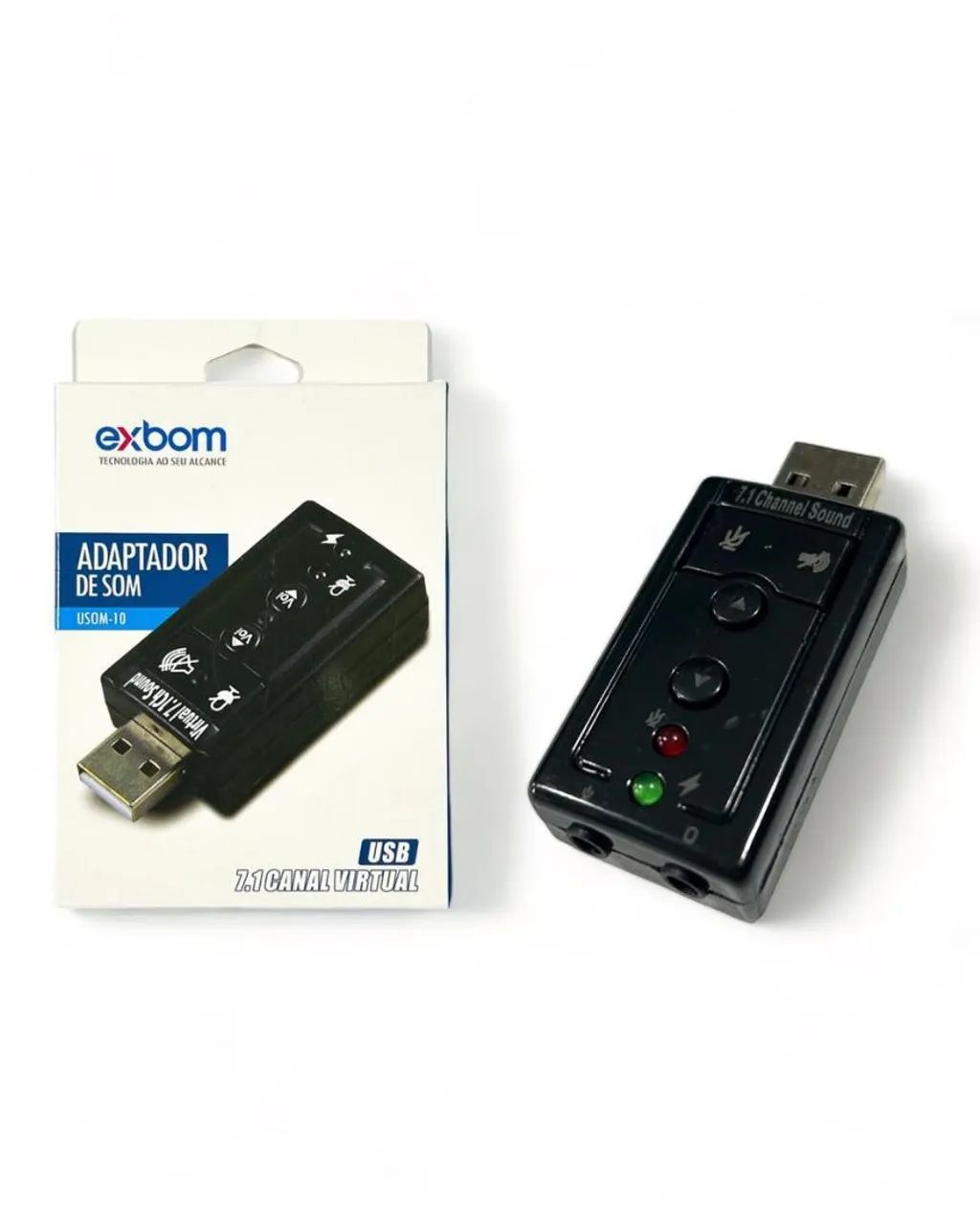 Adaptador de Som Exbom 