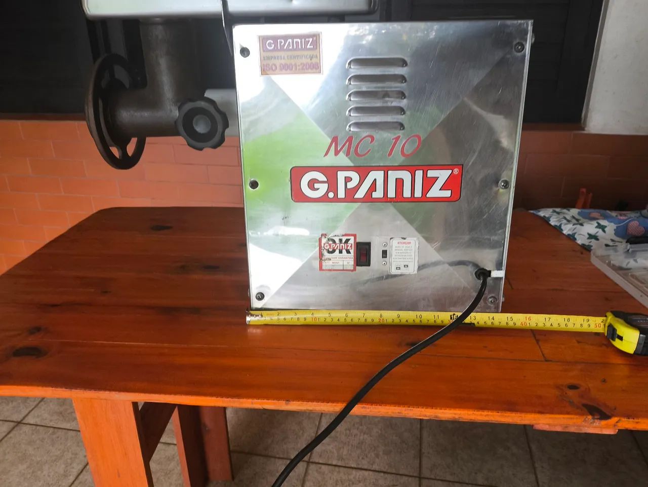 Moedor De Carne G.Paniz Boca 10 Bivolt Chave Completo