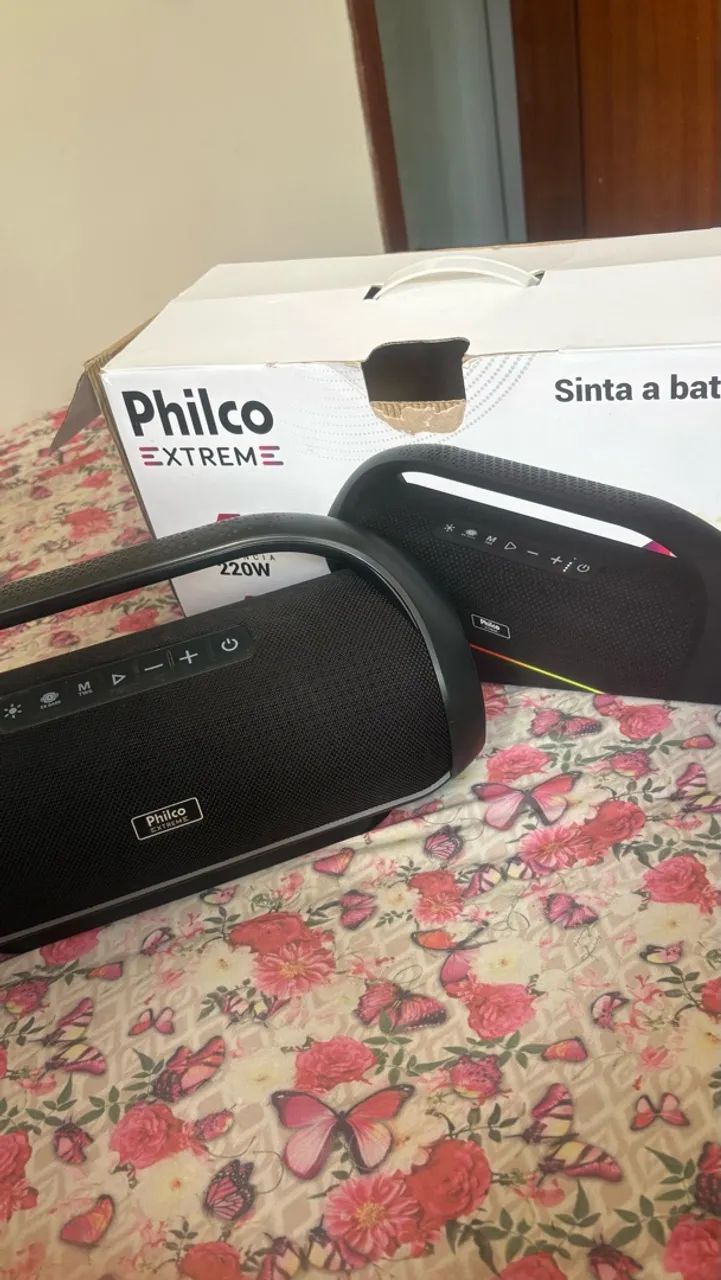  Vendo um caixa de som Philco 220w - Foto 2