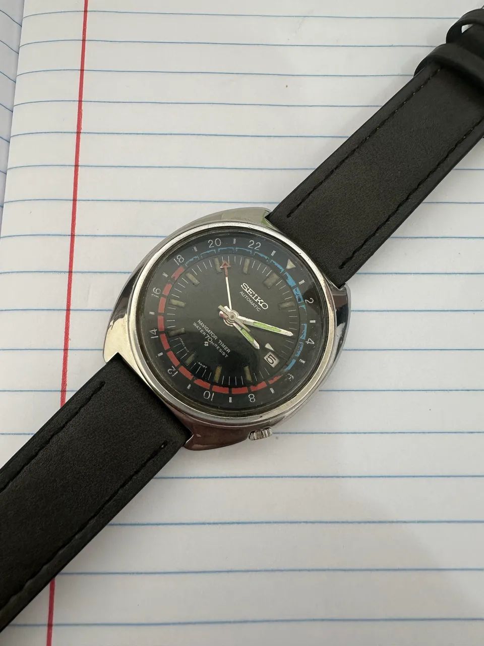 Seiko Navigator timer GMT 1970 oportunidade  - Foto 2