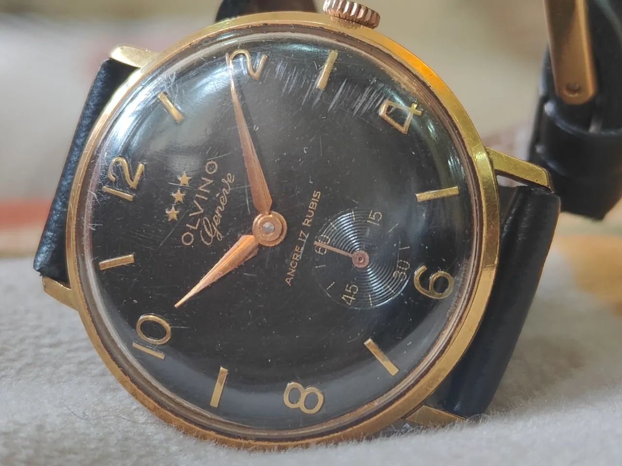 Relógio Olvino- corda- SWISS MADE - Foto 5