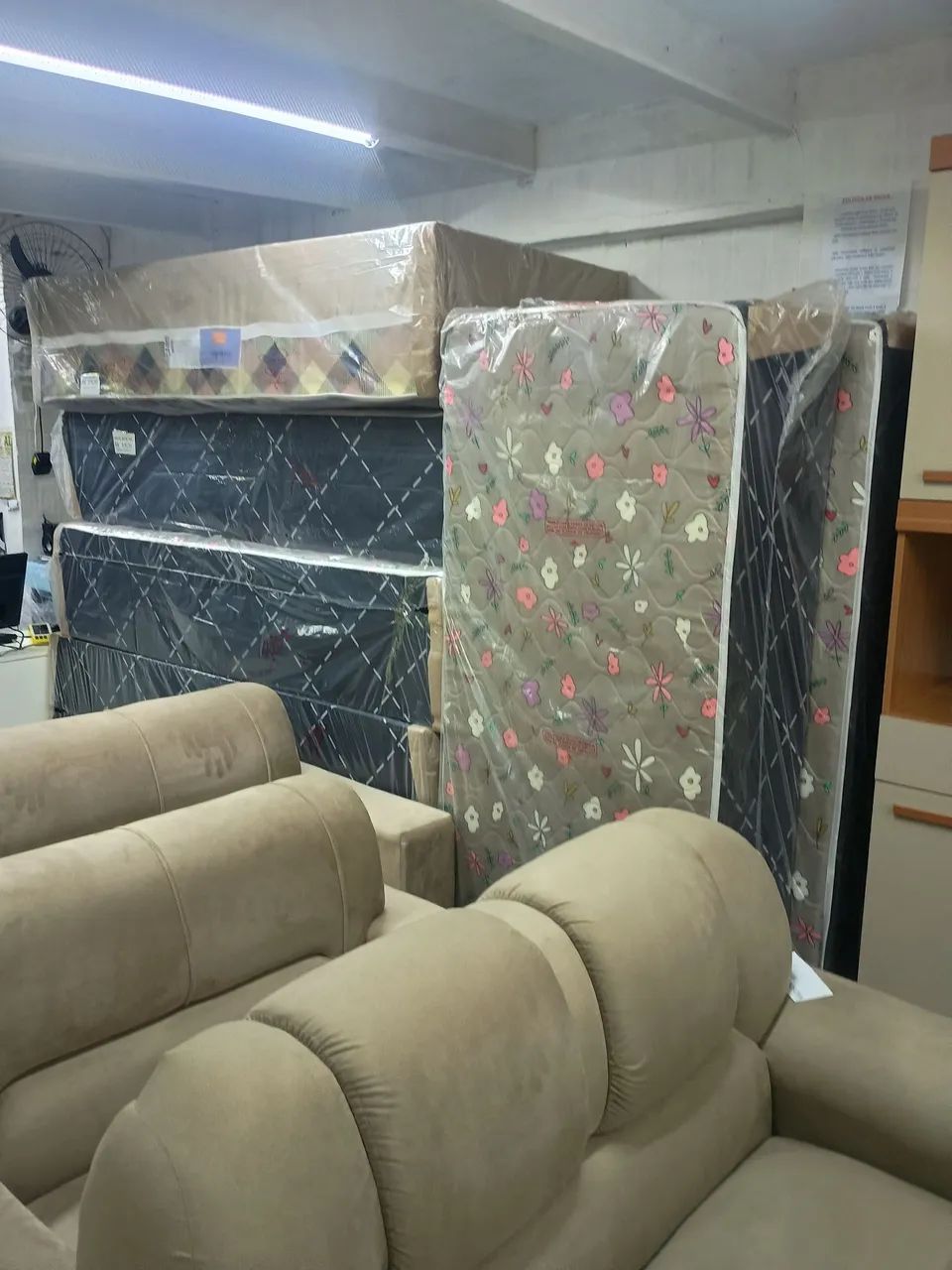 Cama box de solteiro nova - Foto 3