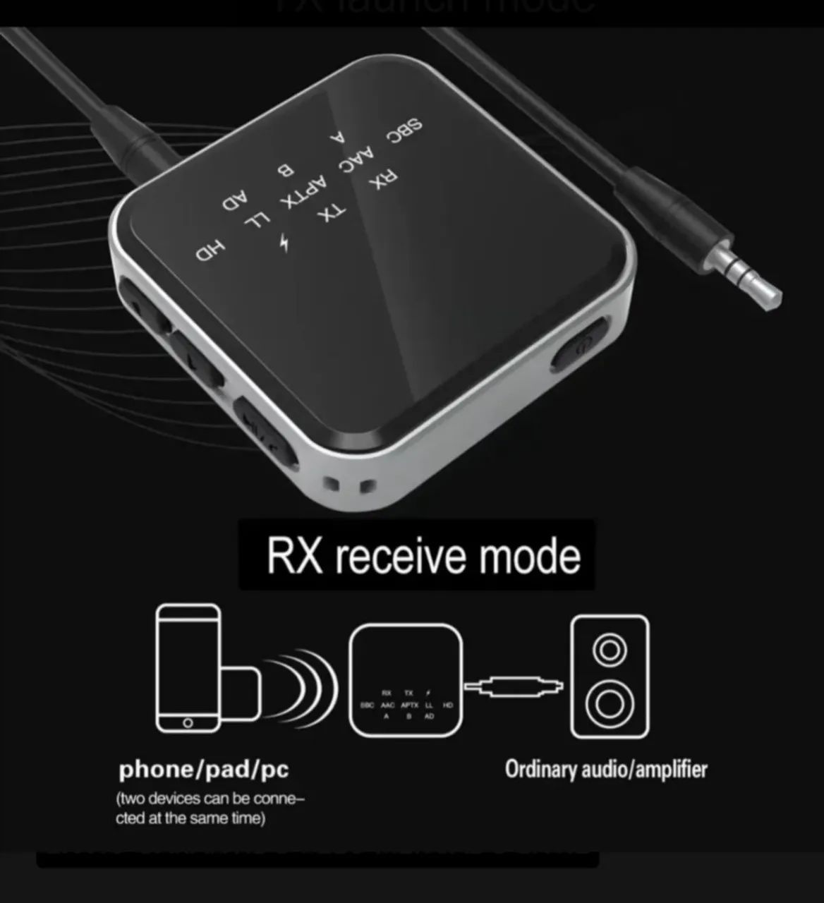 Receptor e transmissor bluetooth  - Foto 2