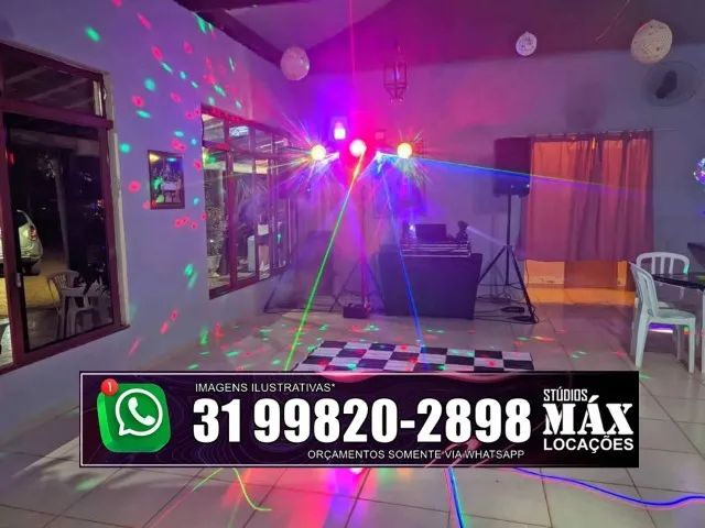 Aluguel de jogo de luz para aniversários festas e eventos - Foto 2