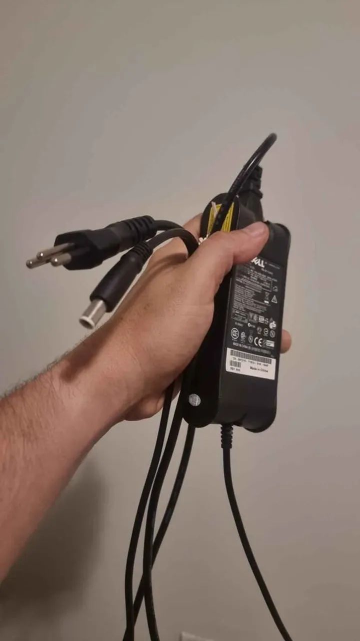 Fonte original para notebook Dell 90W (19.5V - 4.62A) - Foto 2