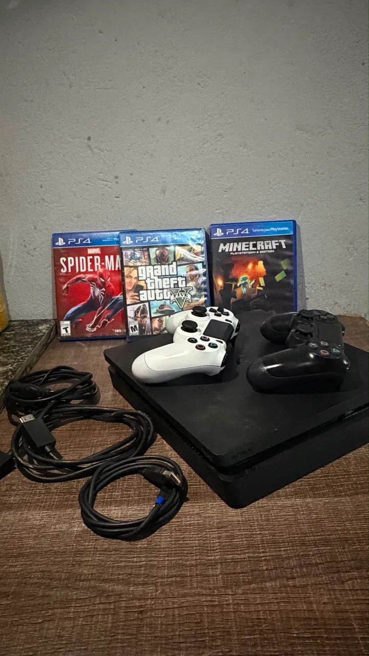 PS4 COM 3 JOGOS - Foto 3