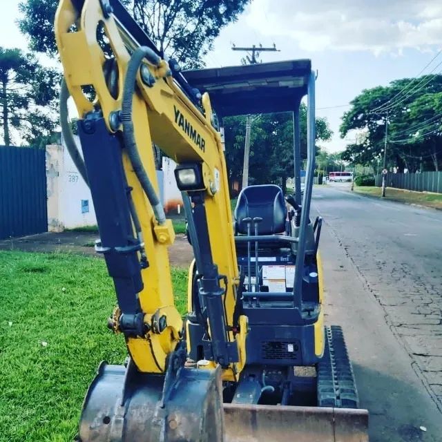 Mini escavadeira Yanmar vio17 ano 2019 - Foto 4