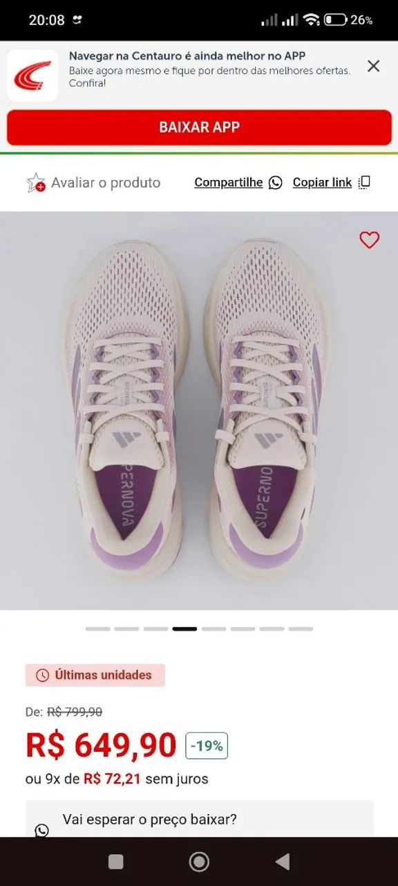 Tênis adidas original  - Foto 3