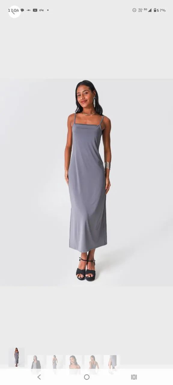 Vestido Marisa obs:cor preto 