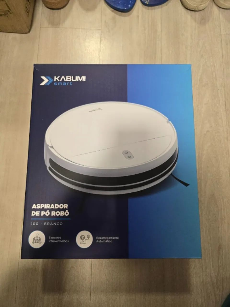 Robô aspirador Kabum Smart 100 Branco - Foto 4