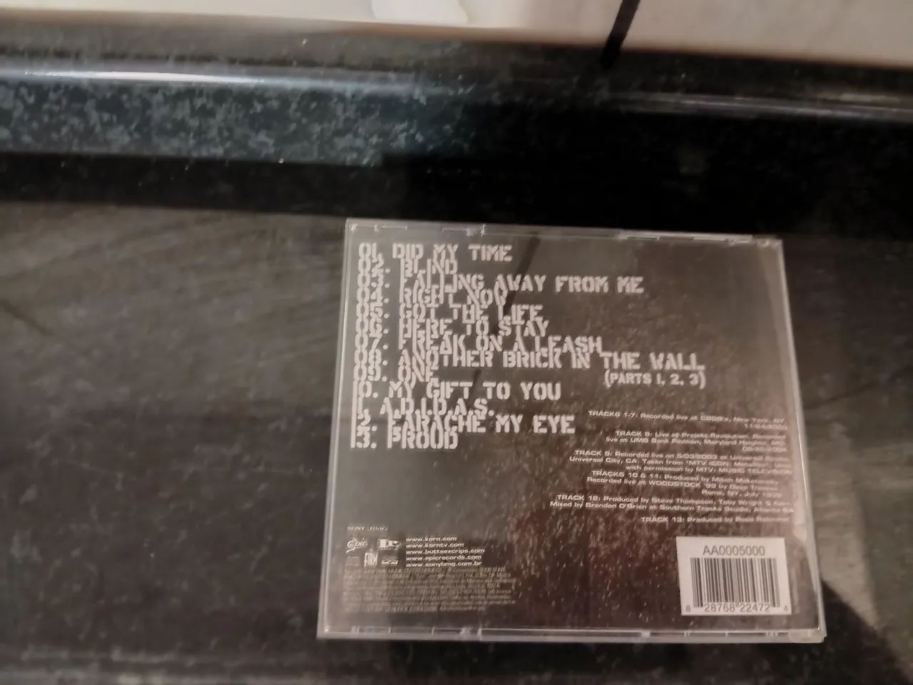 Cd KORN LIVE E RARE - Foto 3