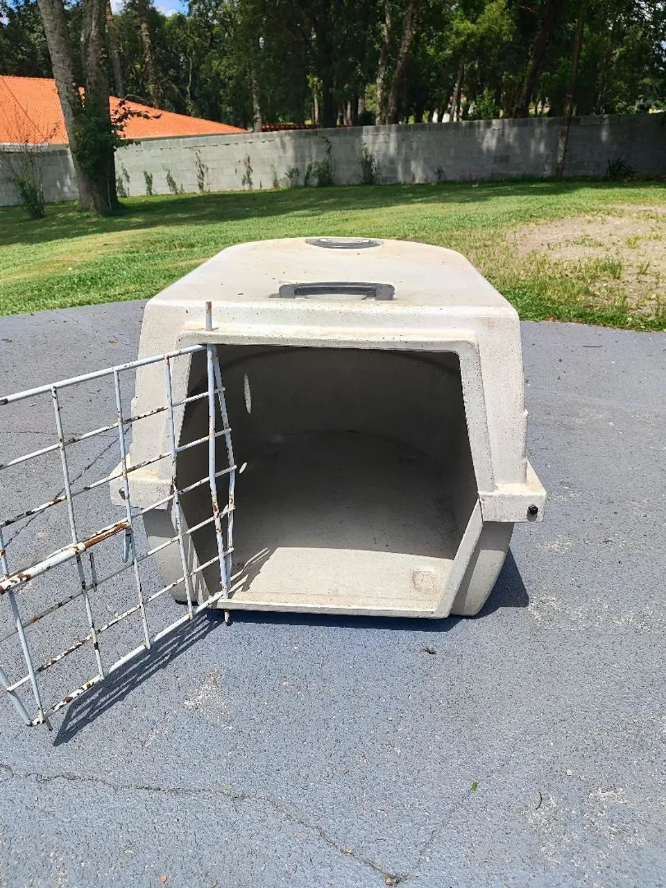 Caixa de Transporte para Cães de Médio e Pequeno Porte 