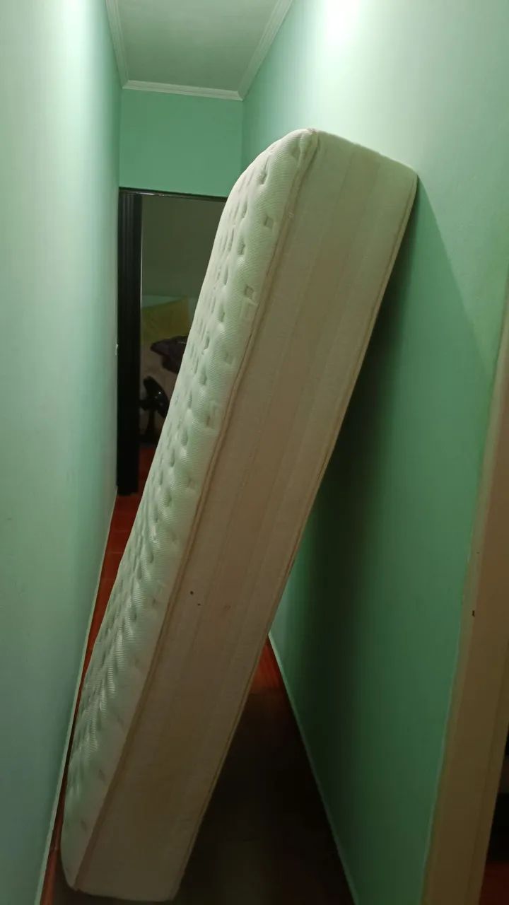 Colchão mola + box  - Foto 4
