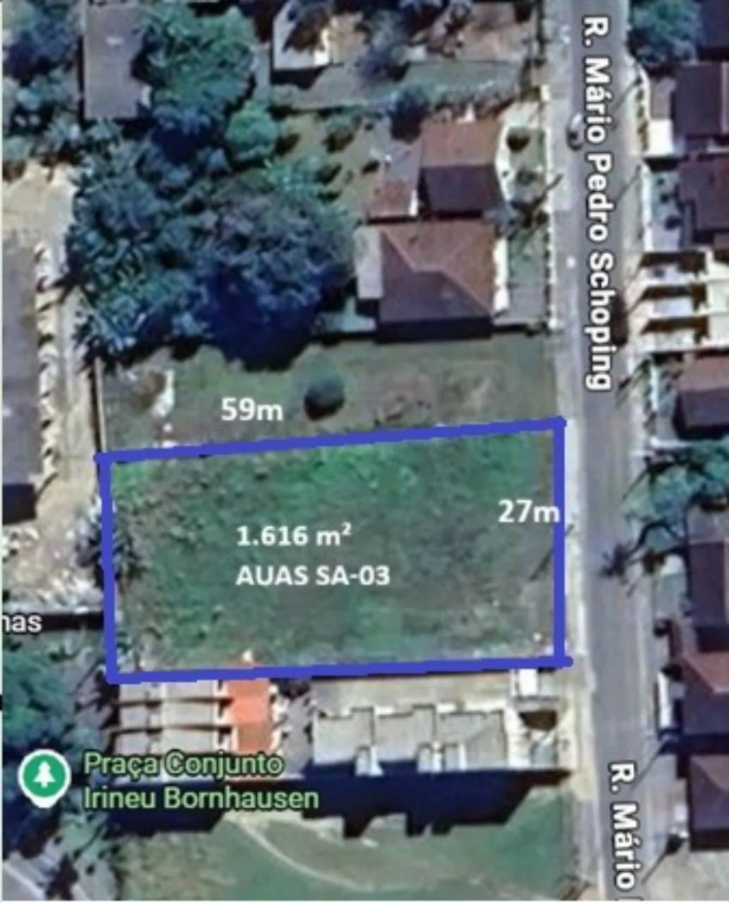 TERRENO PLANO NO VILA NOVA
