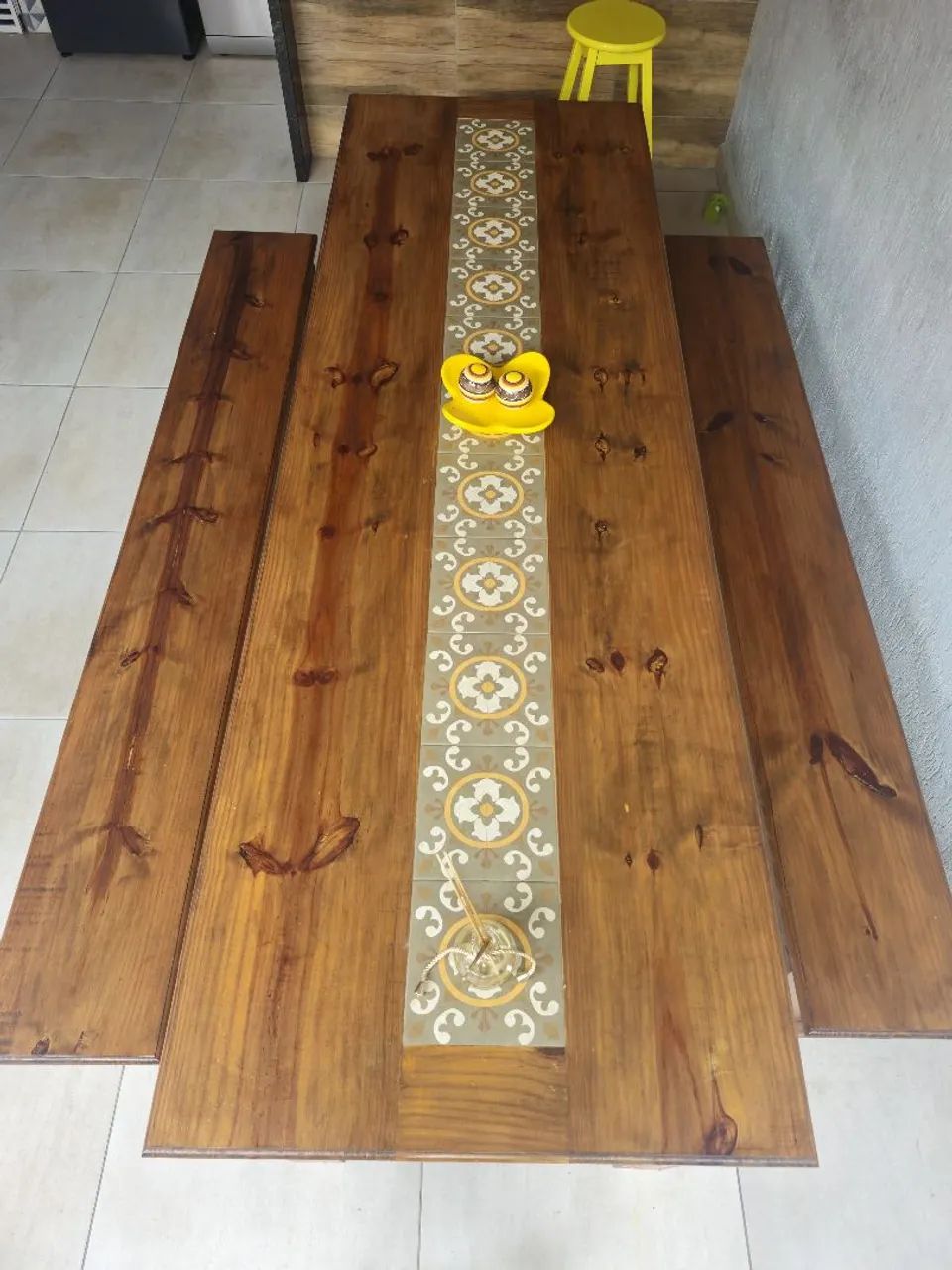MESA DE MADEIRA 2,5 METROS  - Foto 2
