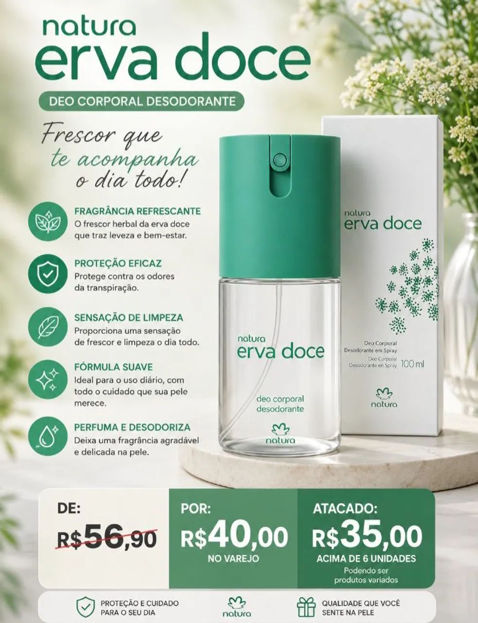 Deo corporal natura  - Foto 3