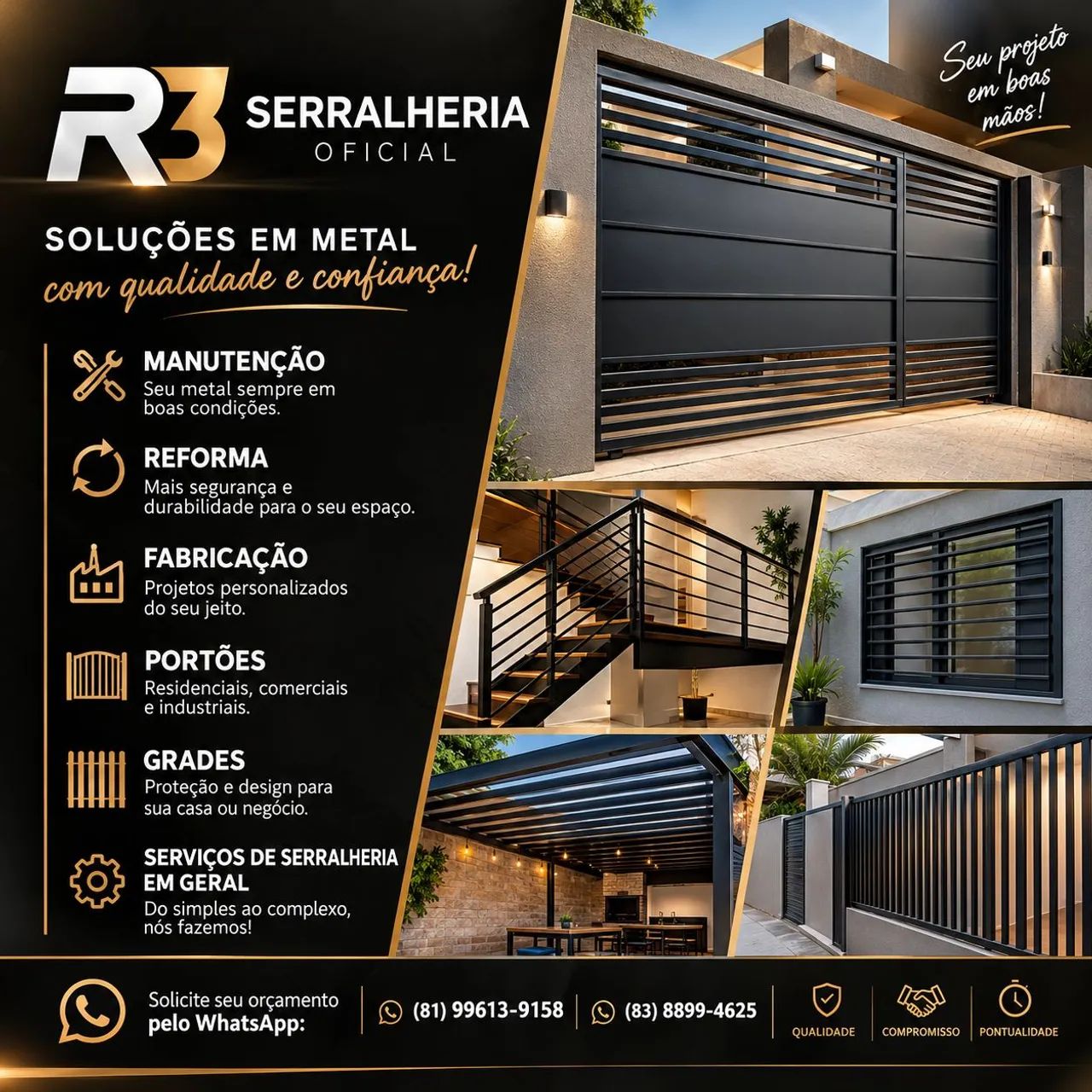 Serviços de serralheria 