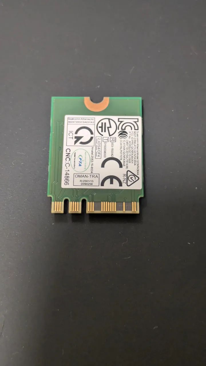 Placa Wifi Notebook Killer 1535