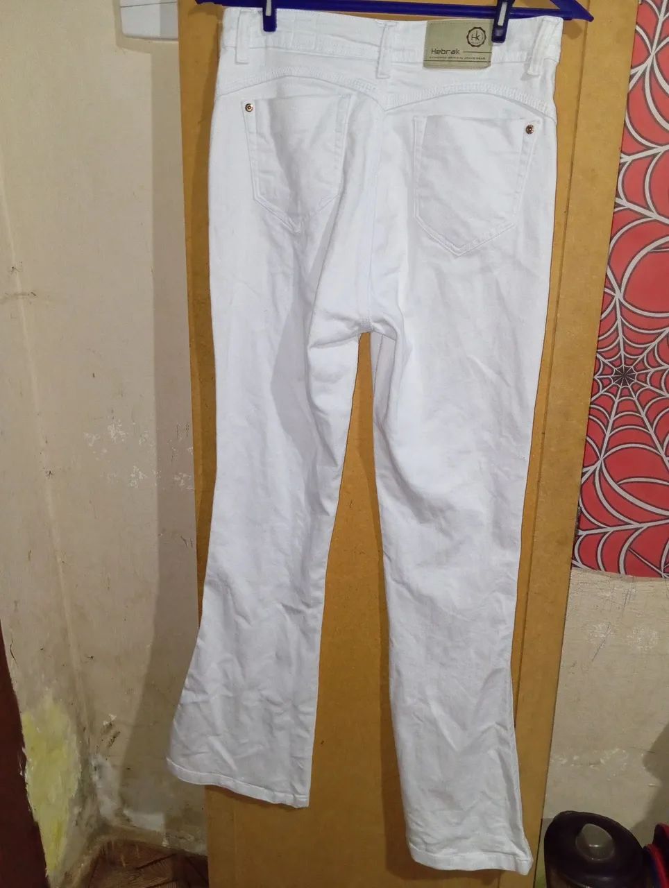 Calça jeans com lycrabranca  - Foto 3
