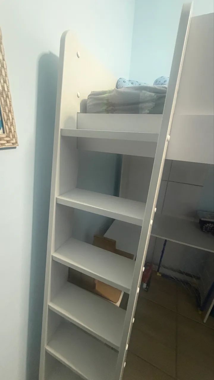 Cama infantil com guarda roupa  - Foto 4