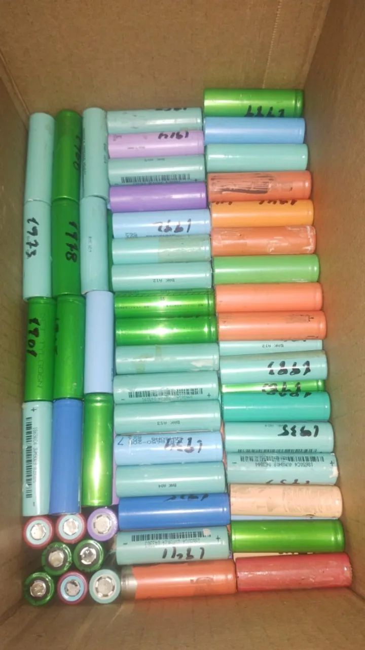 lote de células 18650 recicladas de notebook - Foto 3