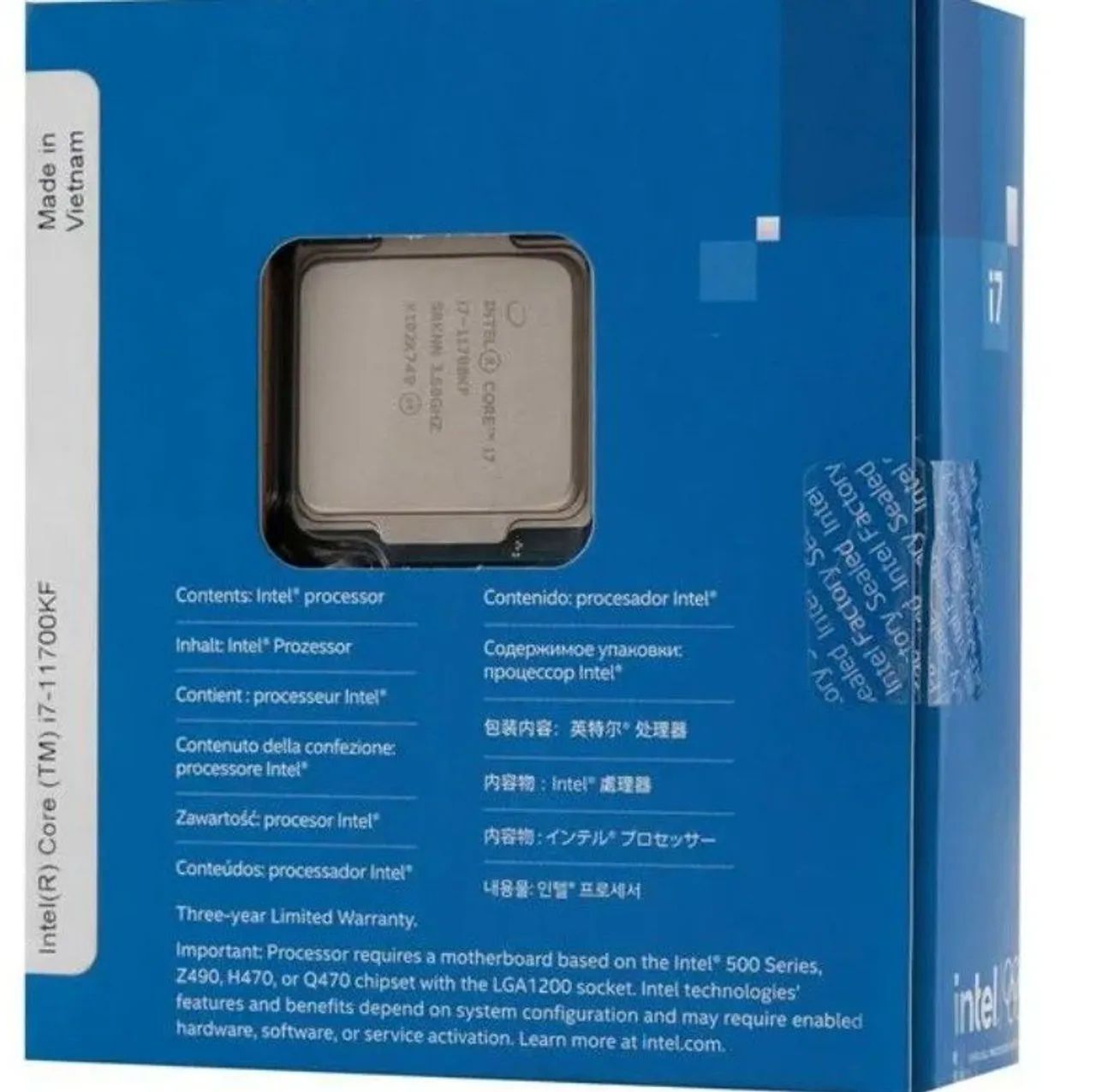 Processador Intel i7 11700KF c/nota fiscal  - Foto 2
