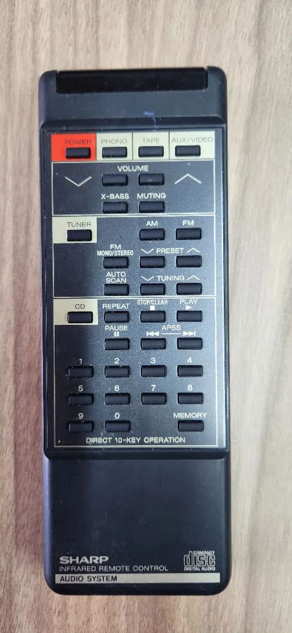 Controle Remoto Original Sharp