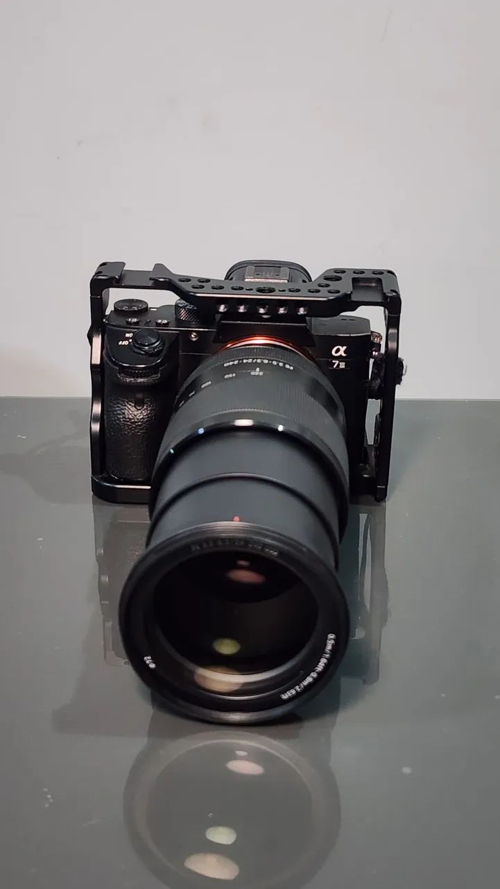 Sony a7III + cage de alumínio. R$6500,00 - Foto 4
