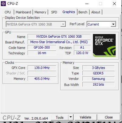 PLACA DE VIDEO GTX 1060 3 GB 